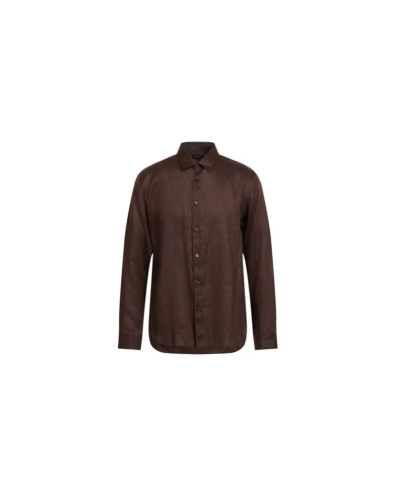 Theory TOPS - Hemdenauf YOOX.COM Dunkelbraun