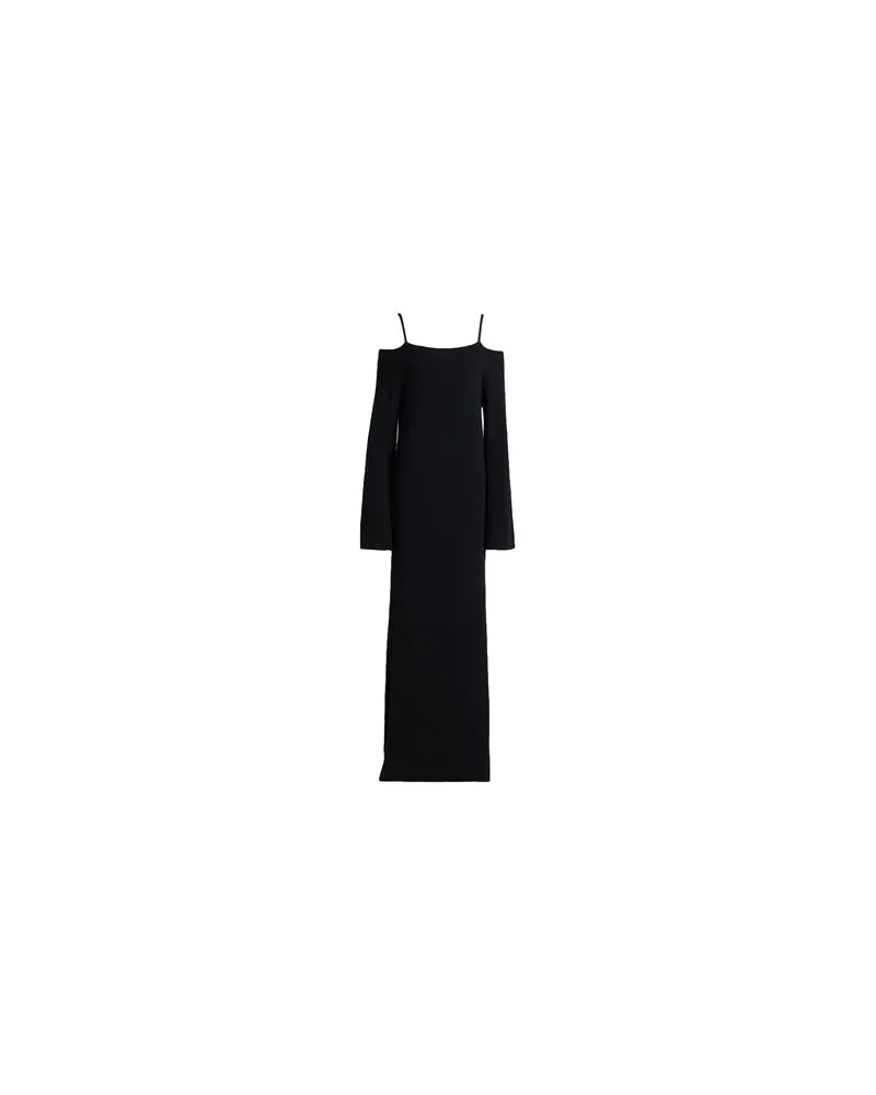 Nanushka KLEIDER - Maxi-Kleiderauf YOOX.COM Schwarz
