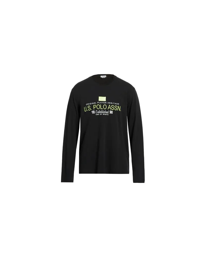 U.S. Polo Assn.  TOPS - T-shirtsauf YOOX.COM Schwarz