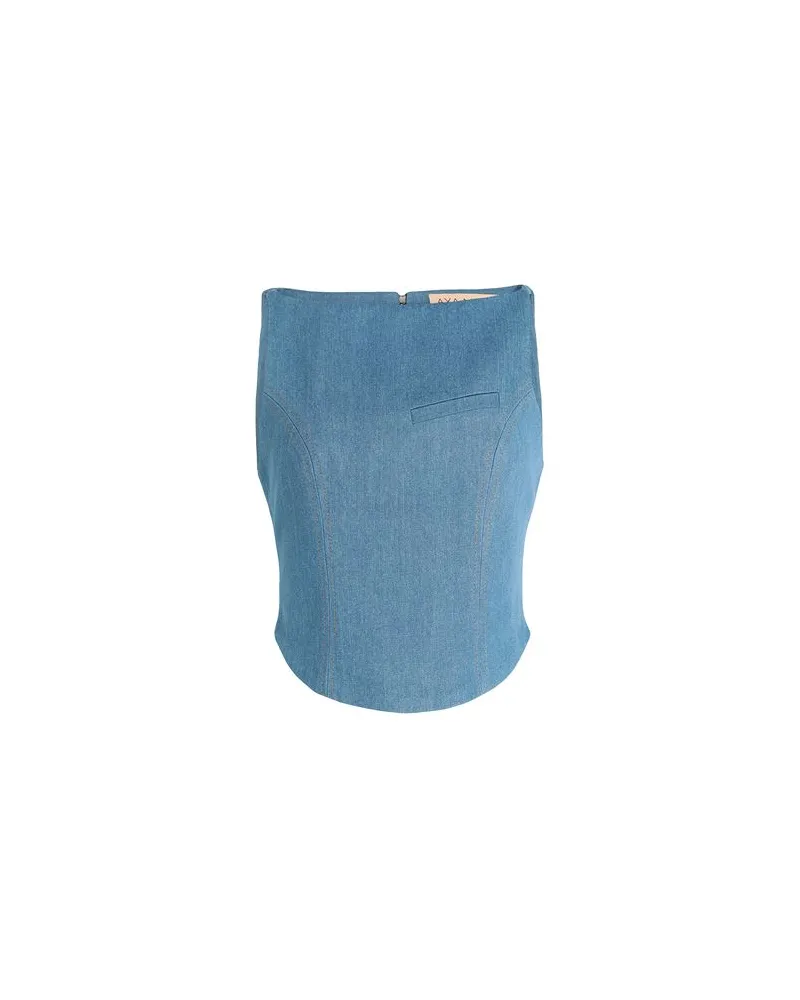 Aya Muse TOPS - Topsauf YOOX.COM Blau