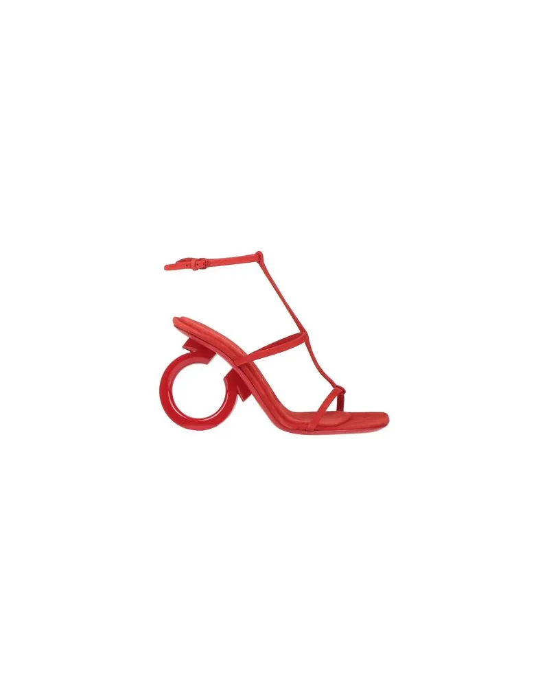 Ferragamo SCHUHE - Sandalenauf YOOX.COM Rot