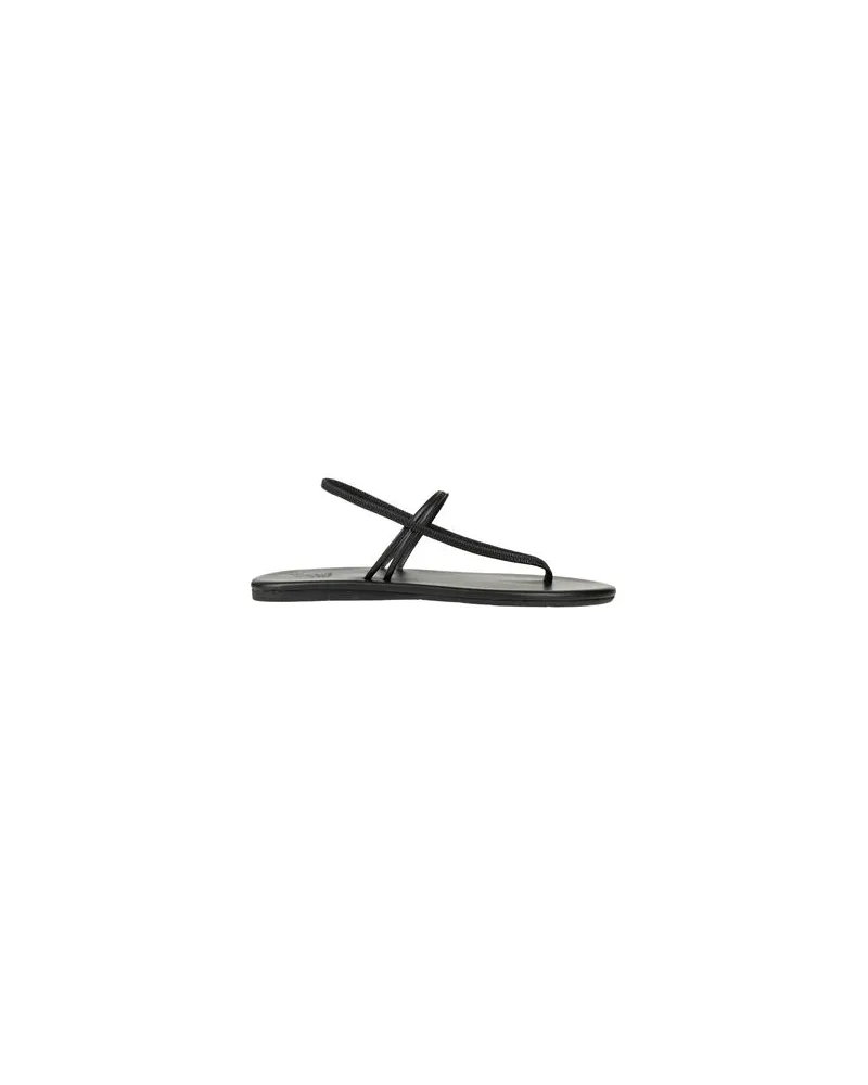 Ancient Greek Sandals SCHUHE - Zehentrennerauf YOOX.COM Schwarz