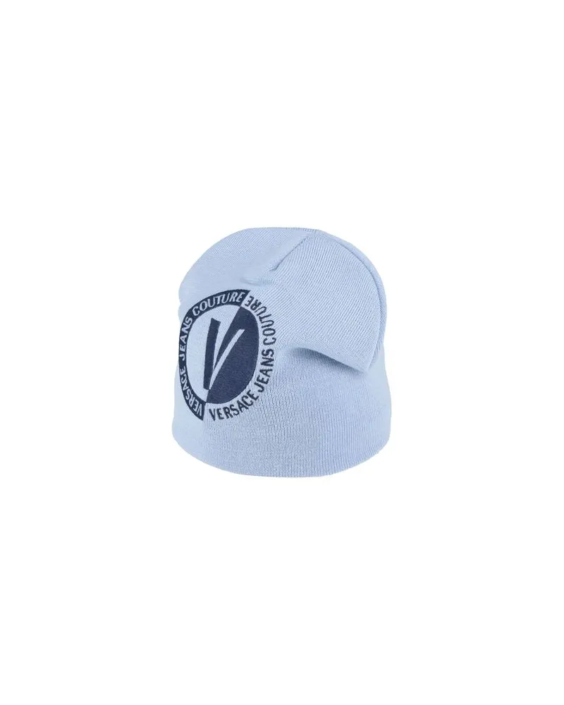 Versace Jeans ACCESSOIRES - Mützen & Hüteauf YOOX.COM Himmelblau