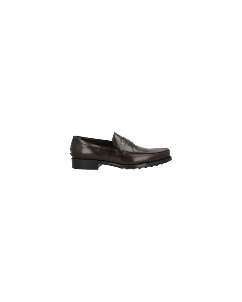 TOD'S SCHUHE - Mokassinsauf YOOX.COM Dunkelbraun