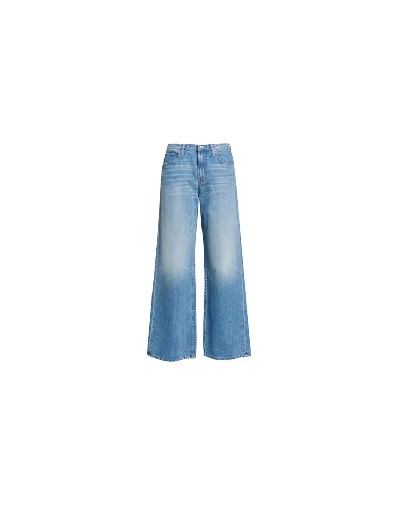 Mother HOSEN & RÖCKE - Jeanshosenauf YOOX.COM Blau