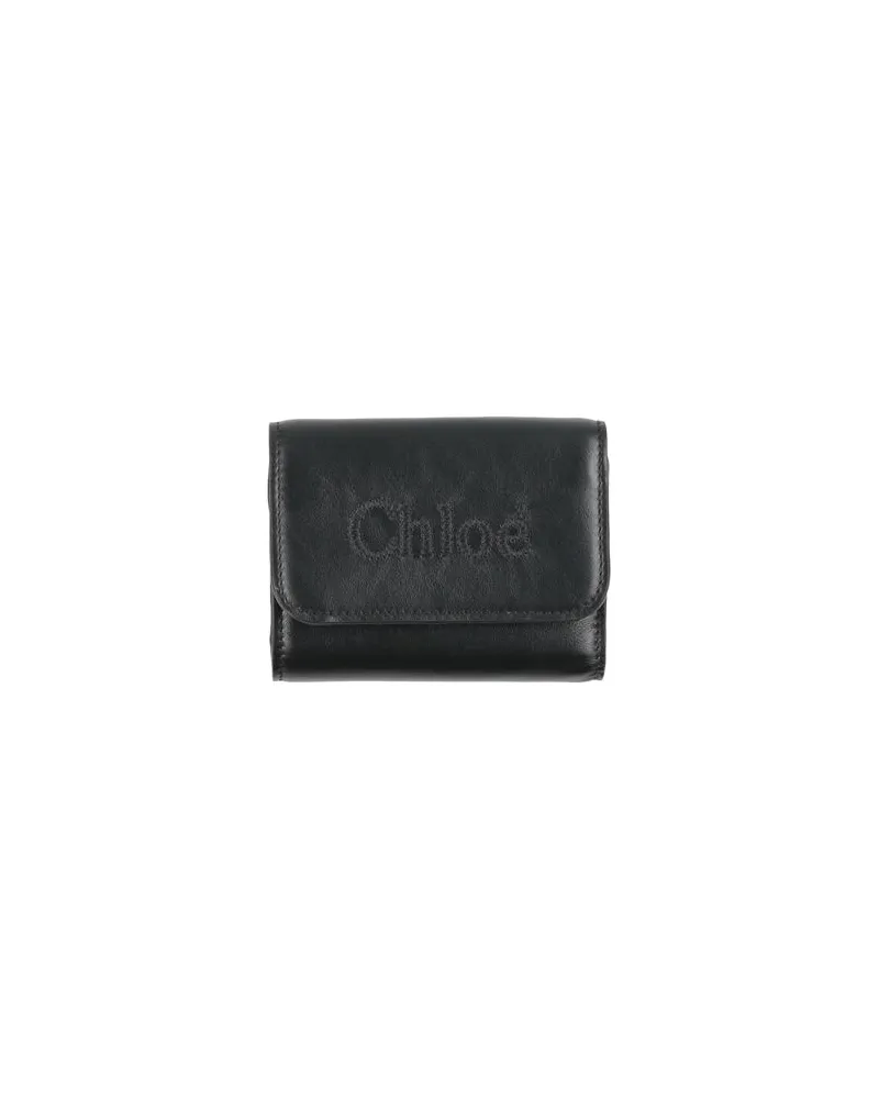 Chloé Kleinlederwaren - Brieftaschenauf YOOX.COM Schwarz