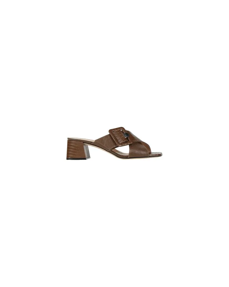 Sergio Rossi SCHUHE - Sandalenauf YOOX.COM Braun