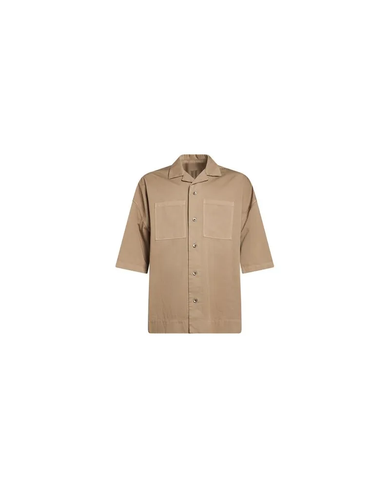 DRKSHDW by Rick Owens TOPS - Hemdenauf YOOX.COM Khaki