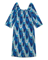 Maliparmi Maxi-Kleid Blau