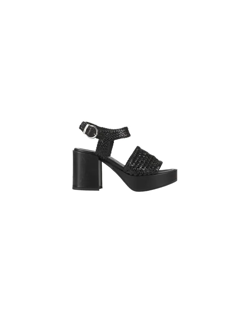 Lorenzo Mari SCHUHE - Sandalenauf YOOX.COM Schwarz
