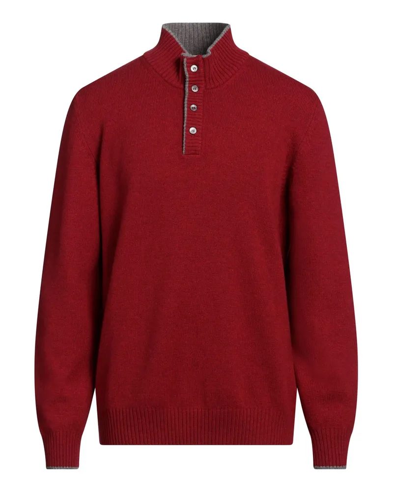 Gran Sasso Rollkragenpullover Rot