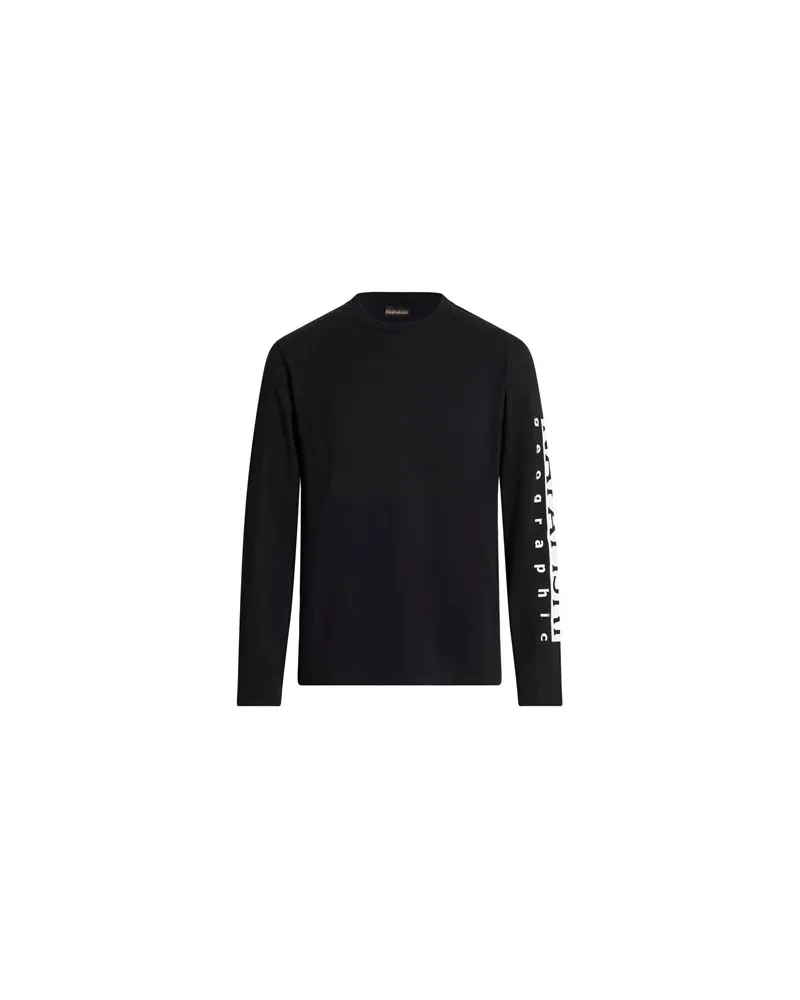 Napapijri TOPS - T-shirtsauf YOOX.COM Schwarz