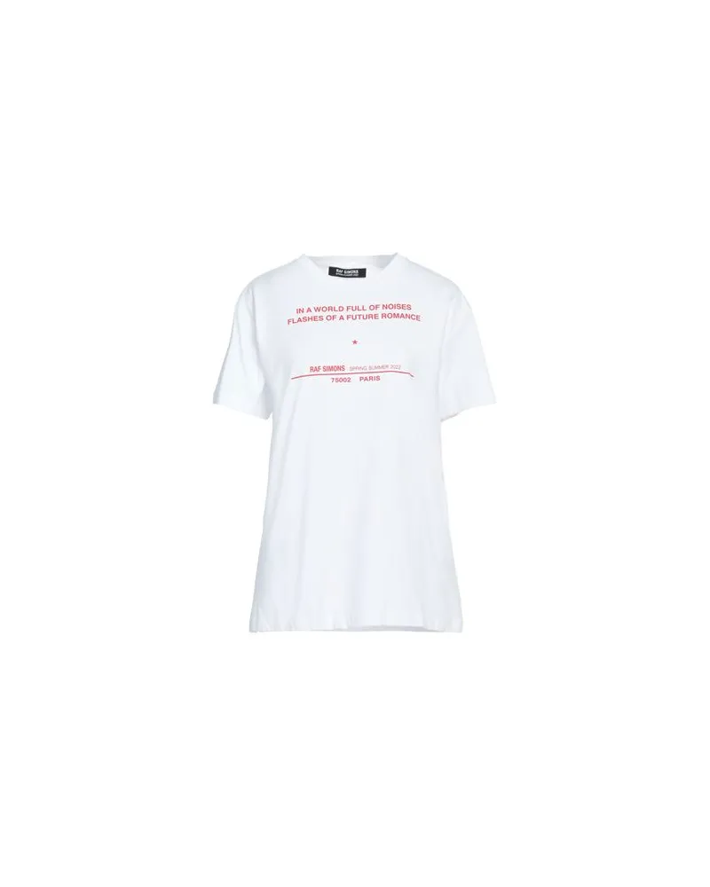 Raf Simons TOPS - T-shirtsauf YOOX.COM Weiß