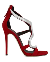 Giuseppe Zanotti Sandale Rot