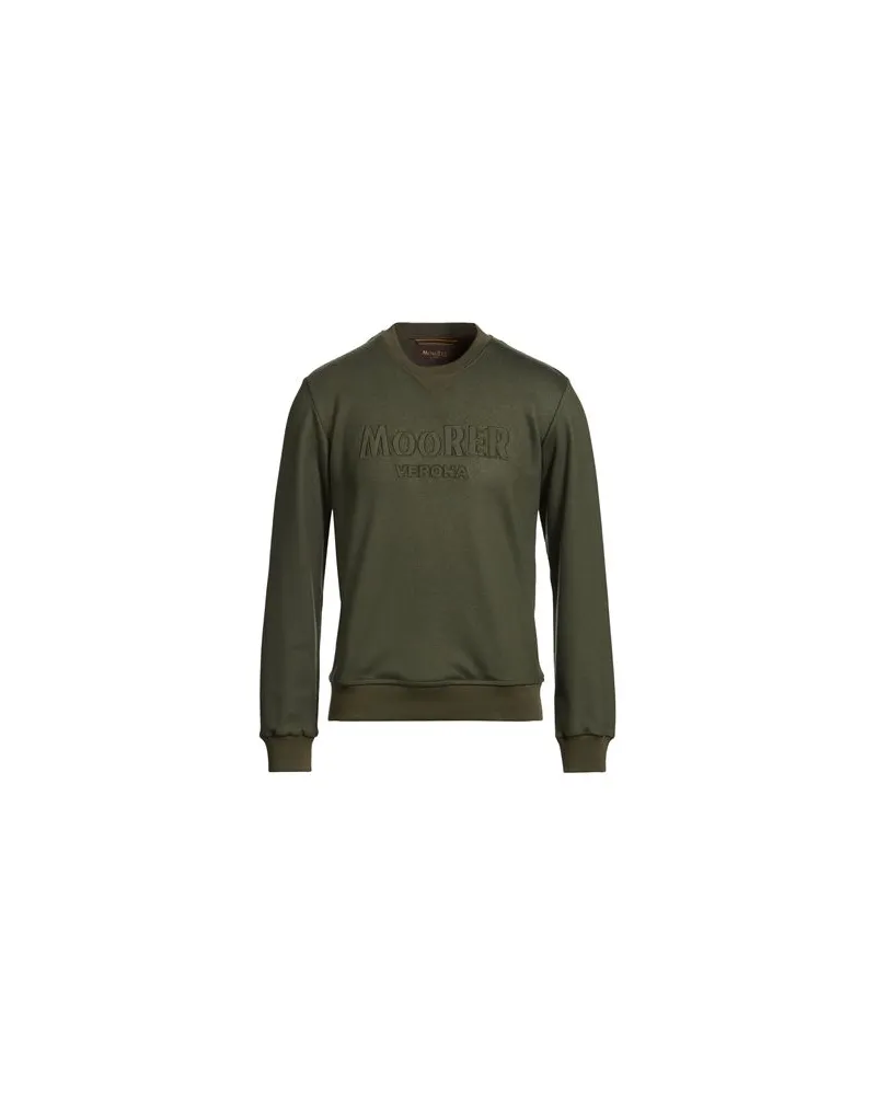 MOORER TOPS - Sweatshirtsauf YOOX.COM Militärgrün
