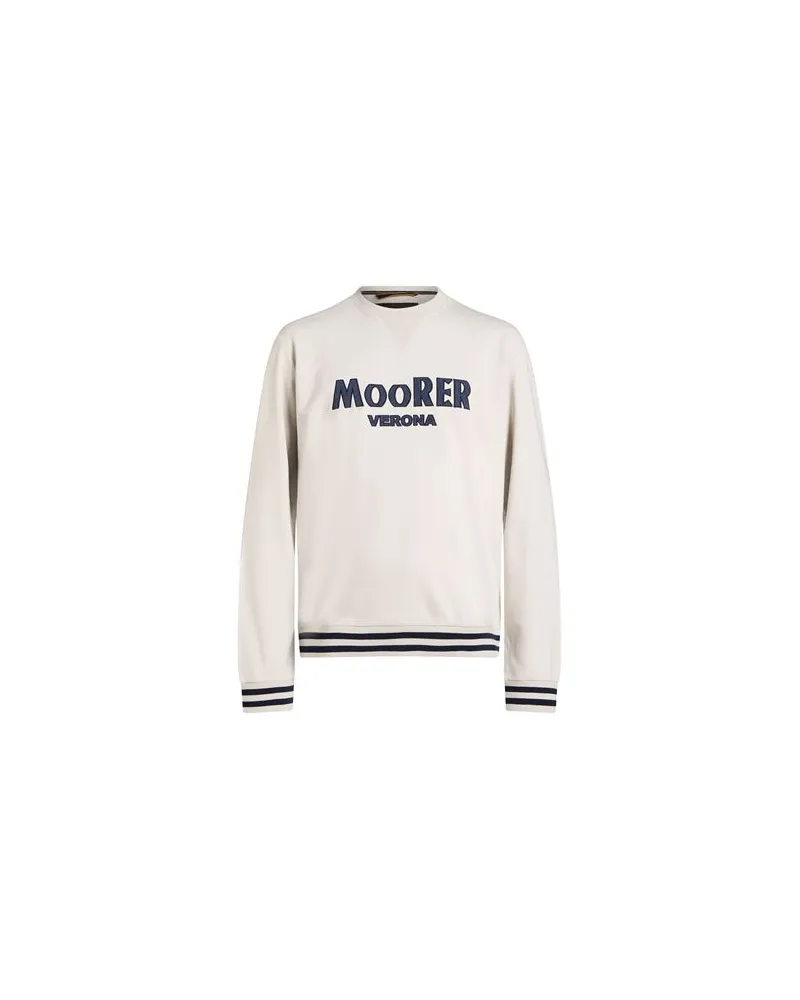 MOORER TOPS - Sweatshirtsauf YOOX.COM Elfenbein