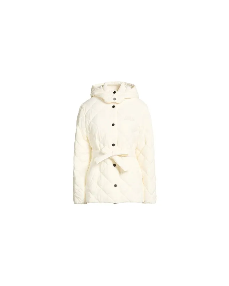 Karl Lagerfeld JACKEN & MÄNTEL - Pufferjacken & Daunenjackenauf YOOX.COM Cremeweiß