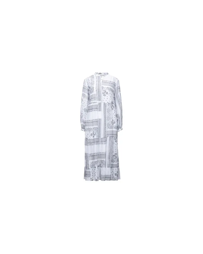 Semicouture KLEIDER - Midi-Kleiderauf YOOX.COM Weiß