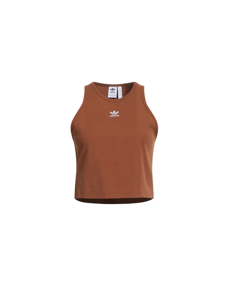 adidas TOPS - Tank Topsauf YOOX.COM Braun