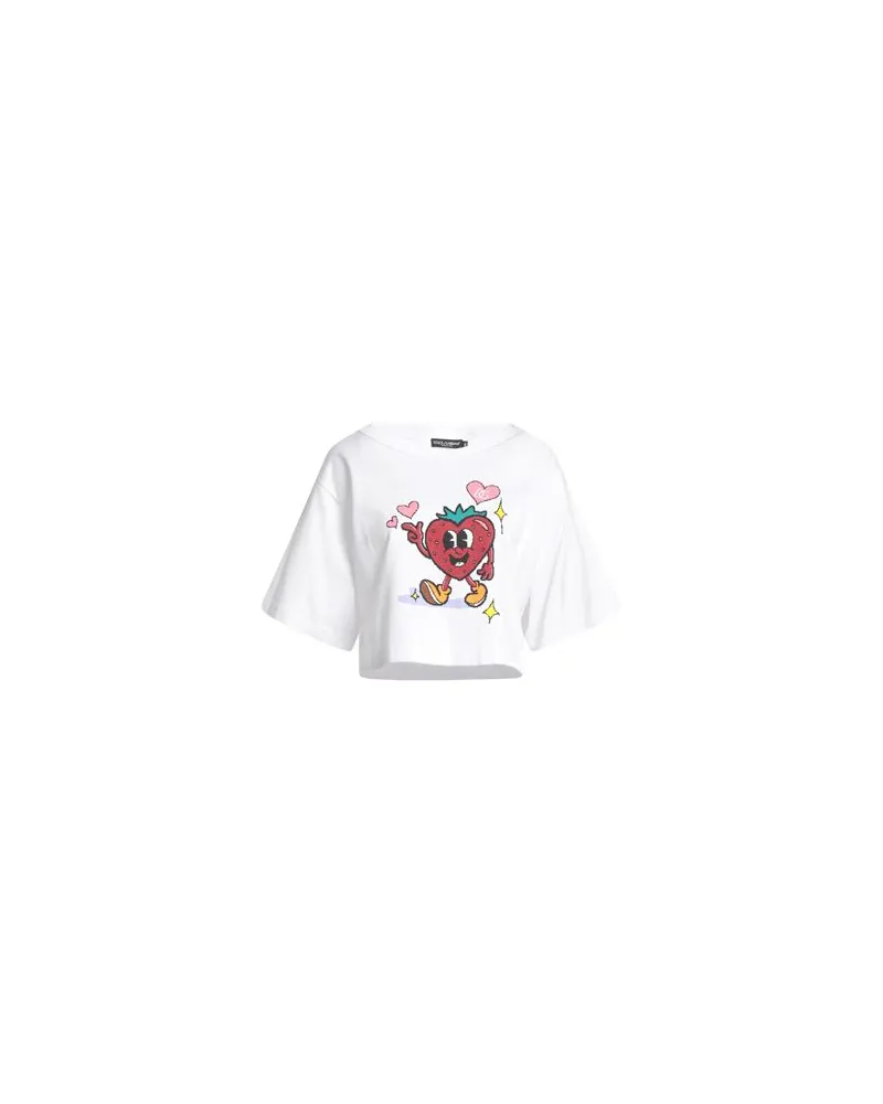 Dolce & Gabbana TOPS - T-shirtsauf YOOX.COM Weiß