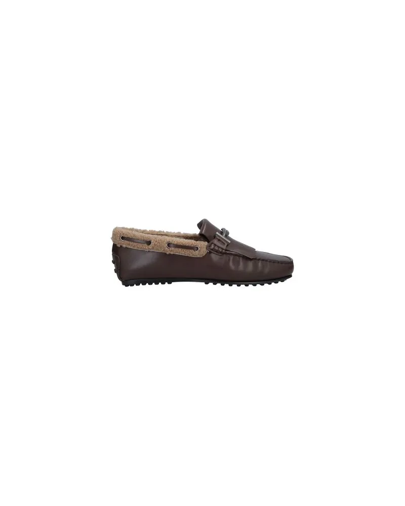 TOD'S SCHUHE - Mokassinsauf YOOX.COM Dunkelbraun