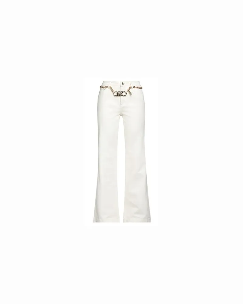 Michael Kors HOSEN & RÖCKE - Jeanshosenauf YOOX.COM Elfenbein