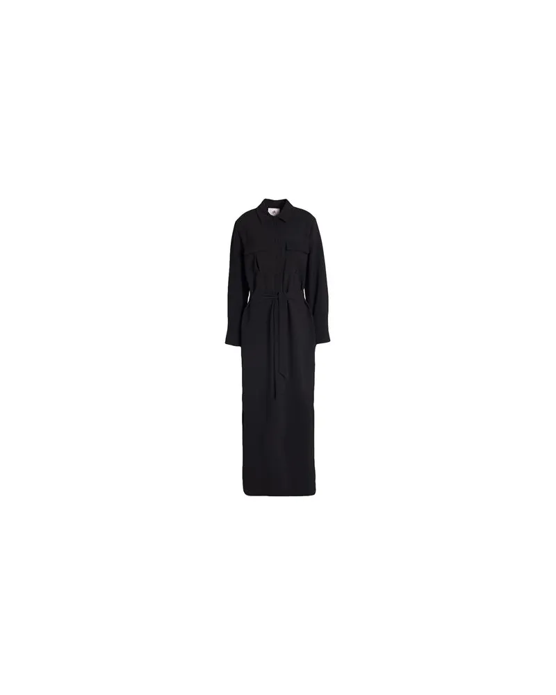 Compagnia Italiana KLEIDER - Maxi-Kleiderauf YOOX.COM Schwarz
