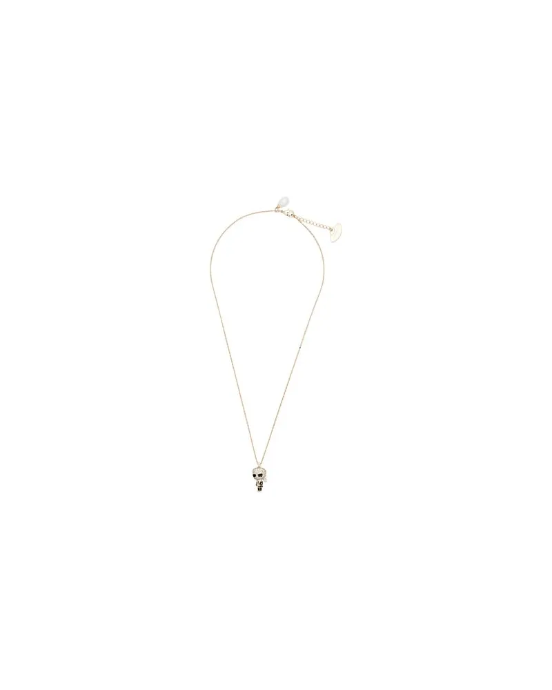 Karl Lagerfeld K/IKONIK 2.0 PAVE KARL NECKL  - SCHMUCK und UHREN - Halskettenauf YOOX.COM Gold