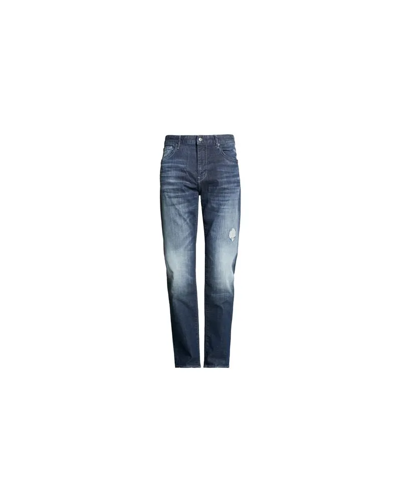 Armani Exchange HOSEN & RÖCKE - Jeanshosenauf YOOX.COM Blau