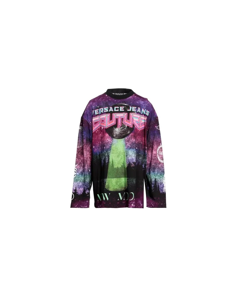 Versace Jeans TOPS - T-shirtsauf YOOX.COM Pflaume