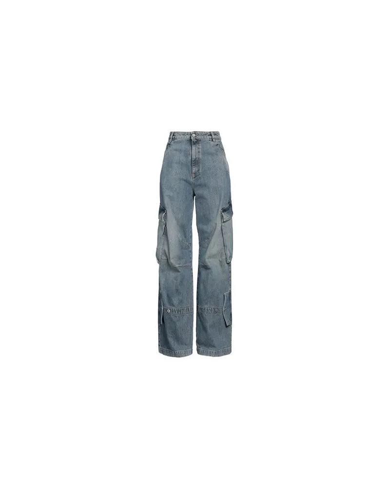 HALFBOY HOSEN & RÖCKE - Jeanshosenauf YOOX.COM Blau