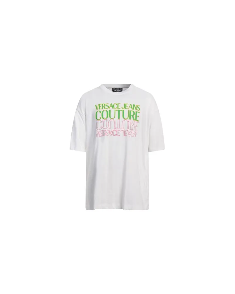 Versace Jeans TOPS - T-shirtsauf YOOX.COM Weiß