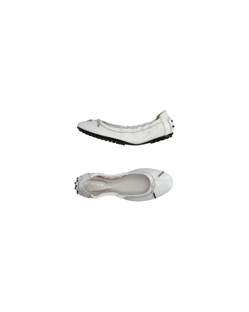 TOD'S SCHUHE - Ballerinasauf YOOX.COM Weiß