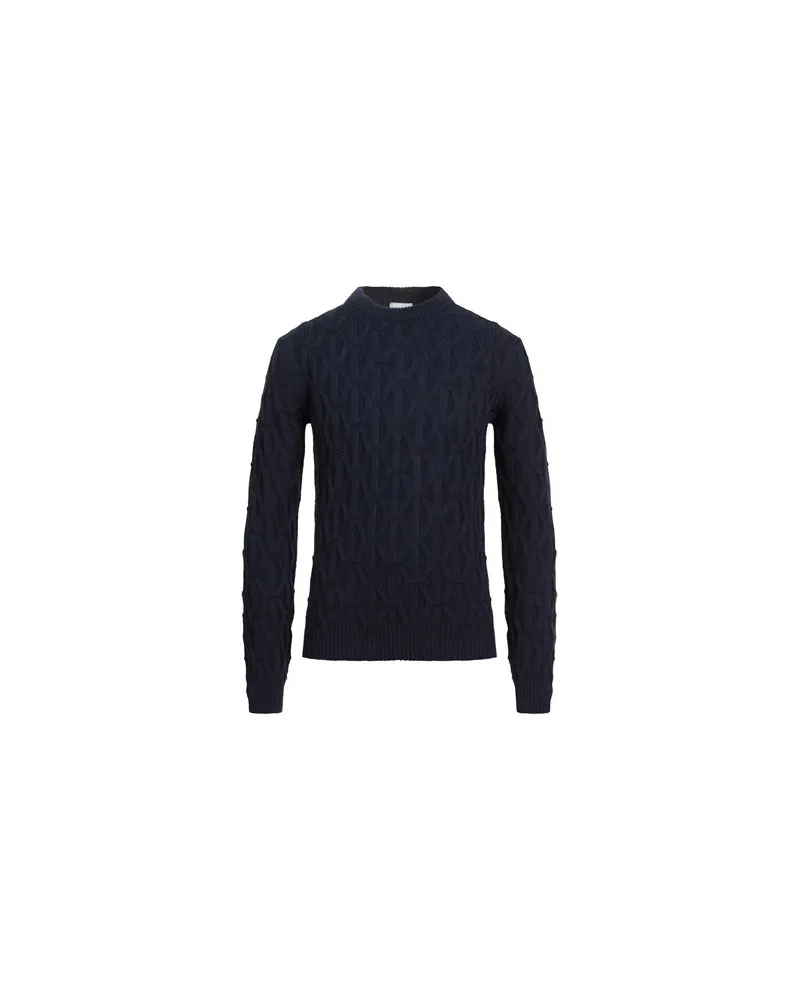 BERNA STRICKWAREN - Pulloverauf YOOX.COM Nachtblau