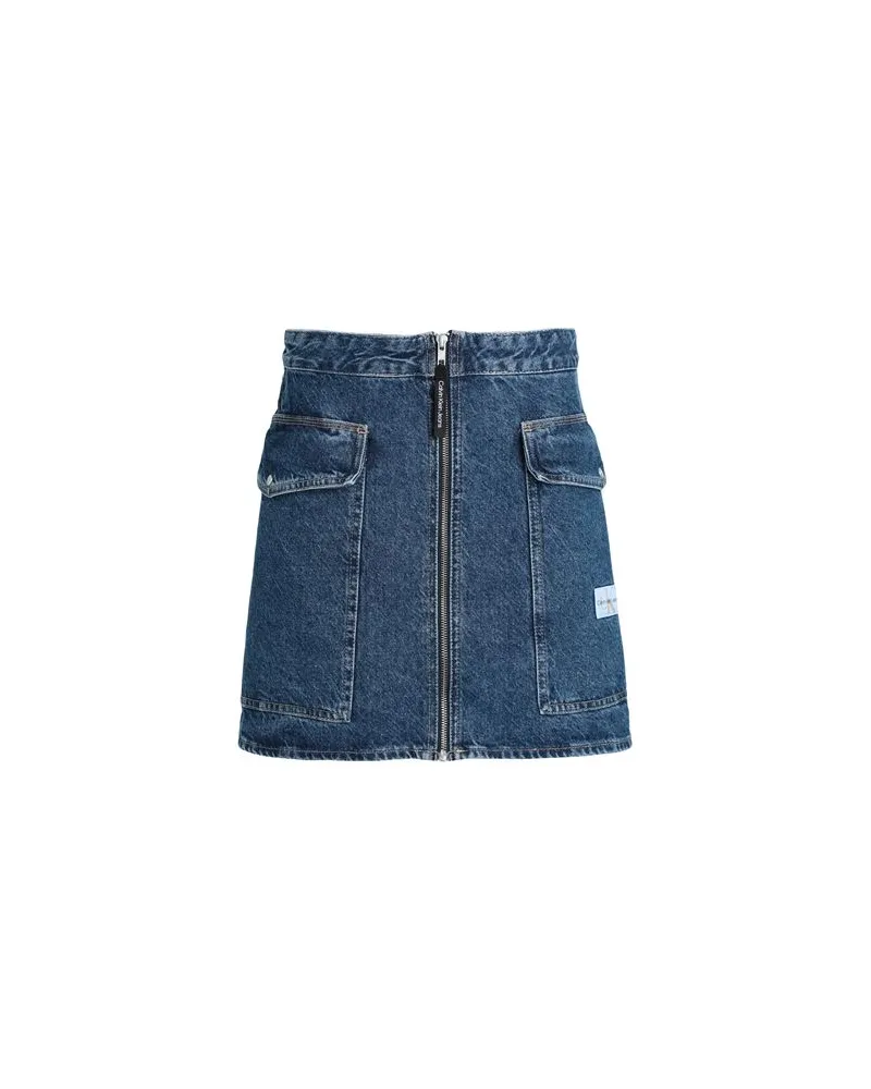 Calvin Klein HOSEN & RÖCKE - Jeansröckeauf YOOX.COM Blau