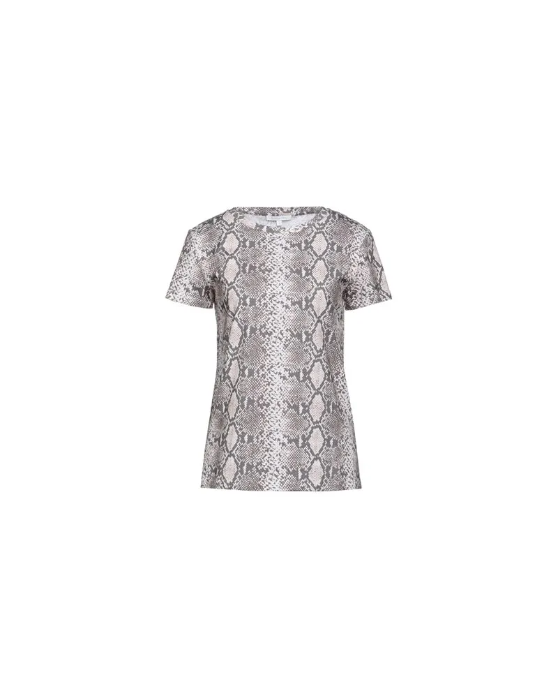 Patrizia Pepe TOPS - T-shirtsauf YOOX.COM Braungrau