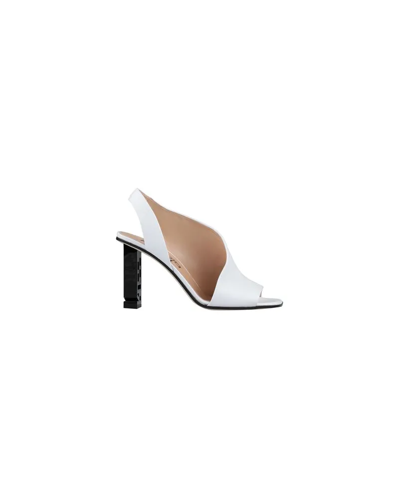 Sergio Rossi SCHUHE - Sandalenauf YOOX.COM Weiß