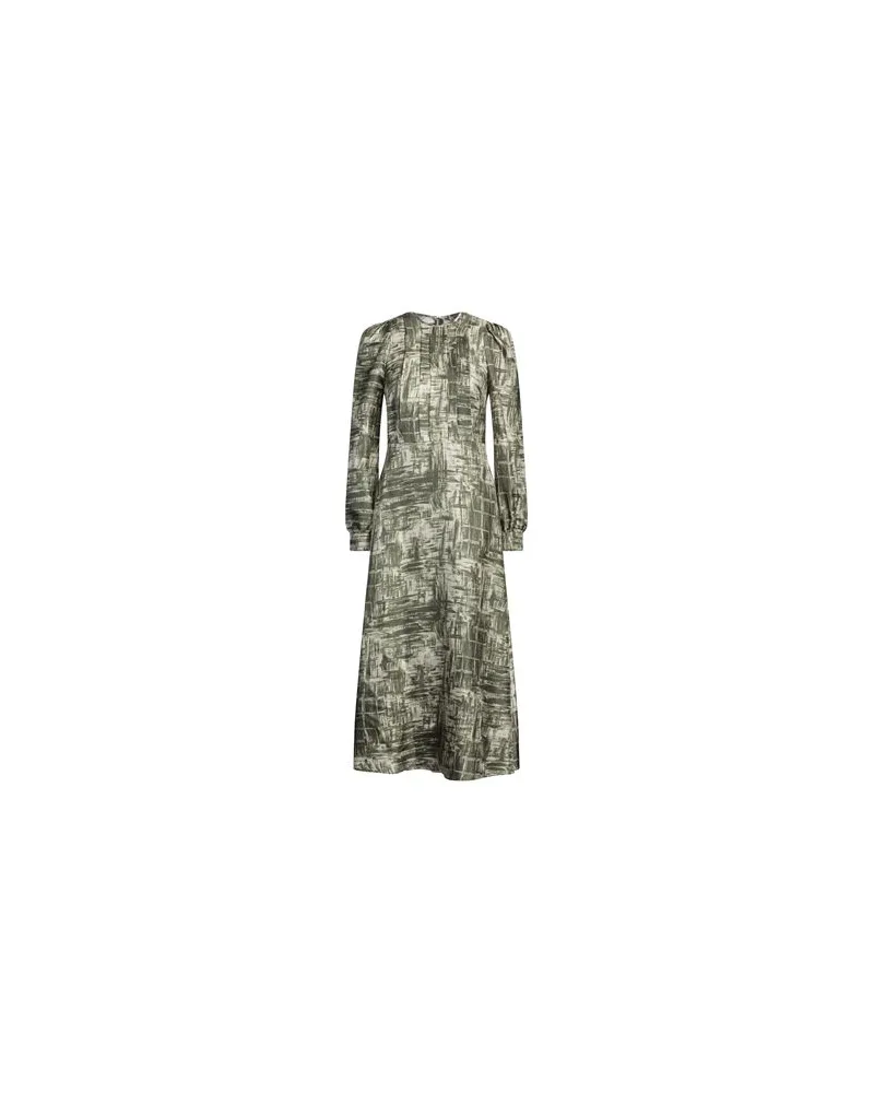 ODEEH KLEIDER - Maxi-Kleiderauf YOOX.COM Militärgrün