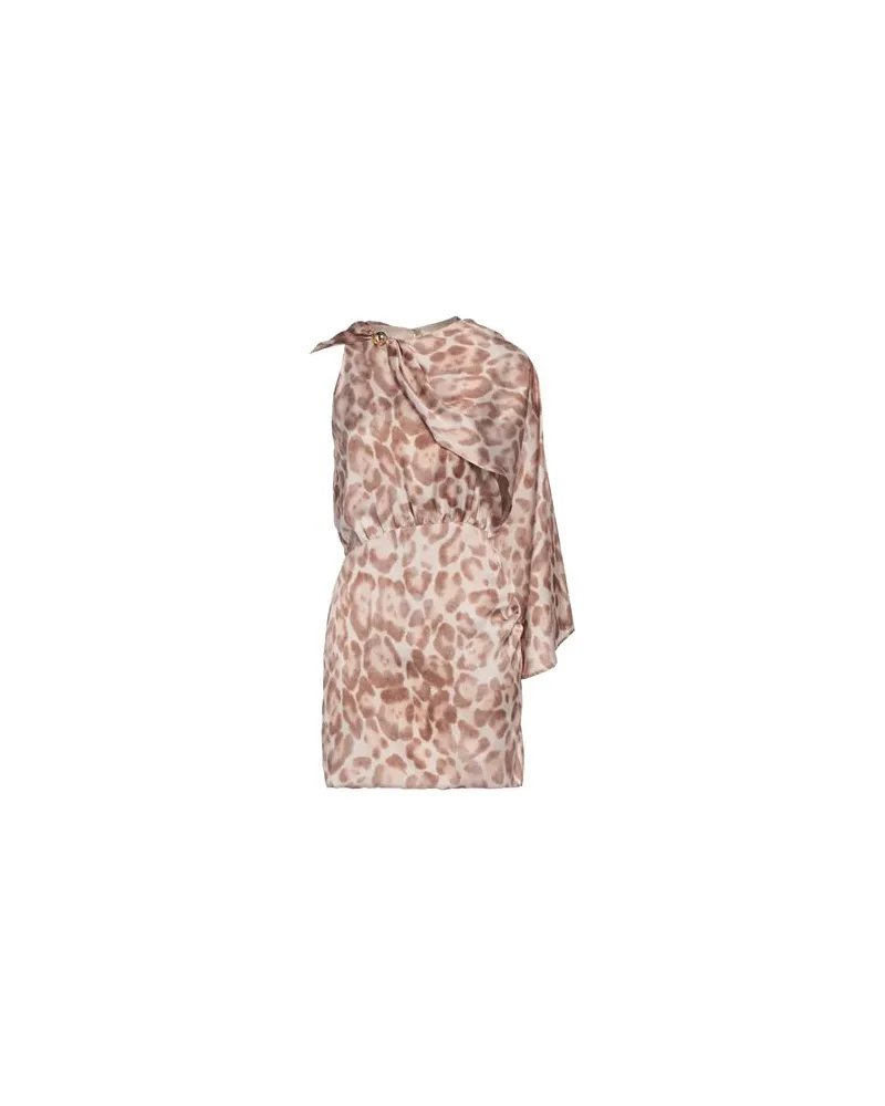 Simona Corsellini KLEIDER - Mini-Kleiderauf YOOX.COM Kamel