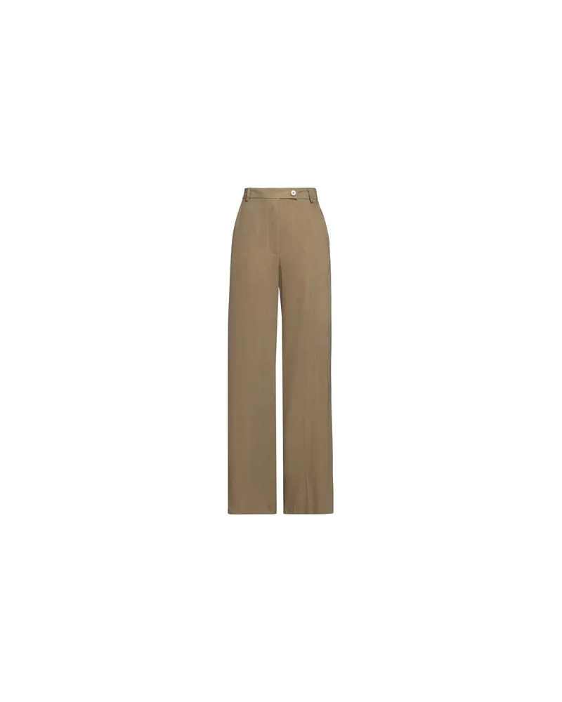SOLOTRE HOSEN & RÖCKE - Hosenauf YOOX.COM Militärgrün
