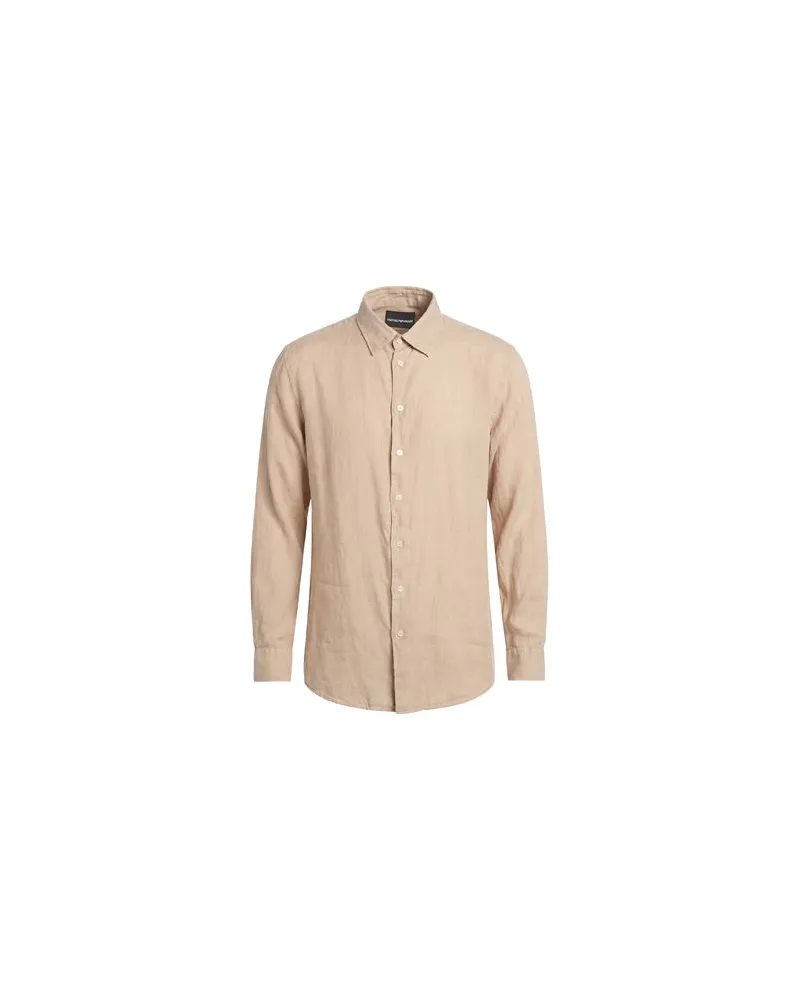 Emporio Armani TOPS - Hemdenauf YOOX.COM Beige
