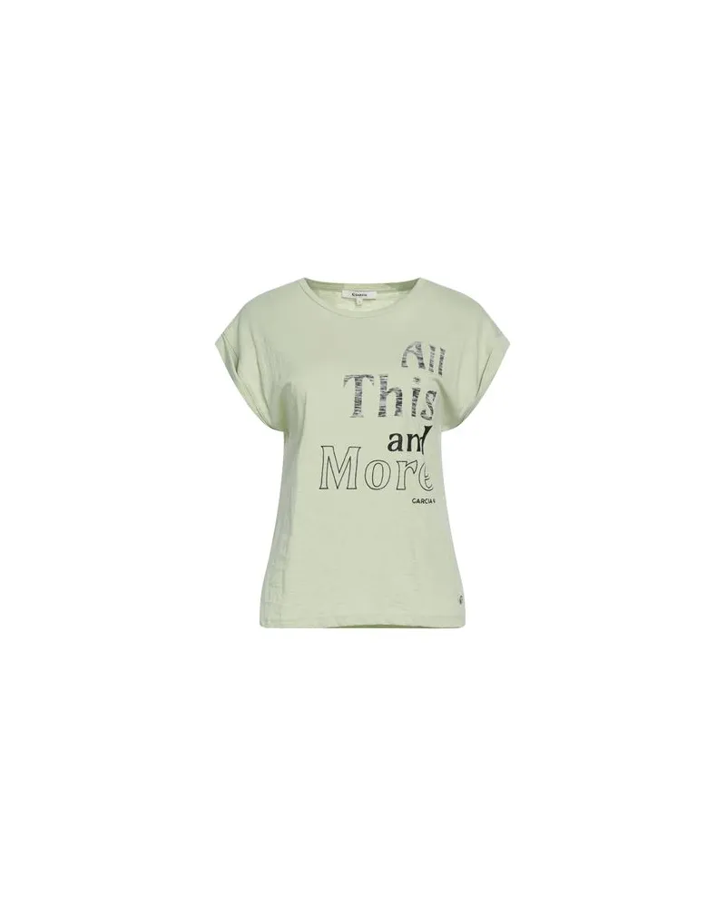 Garcia Jeanswear TOPS - T-shirtsauf YOOX.COM Salbeigrün