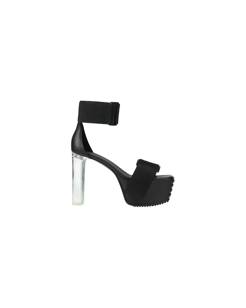 Rick Owens SCHUHE - Sandalenauf YOOX.COM Schwarz
