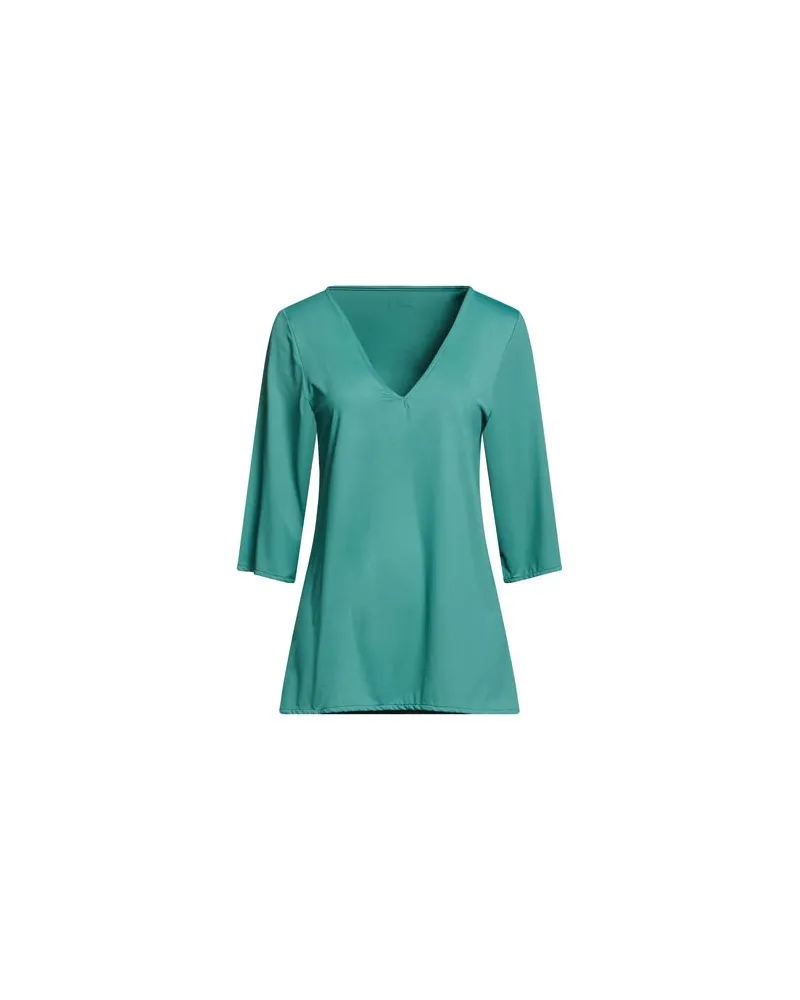 FISICO-Cristina Ferrari TOPS - T-shirtsauf YOOX.COM Dunkelgrün