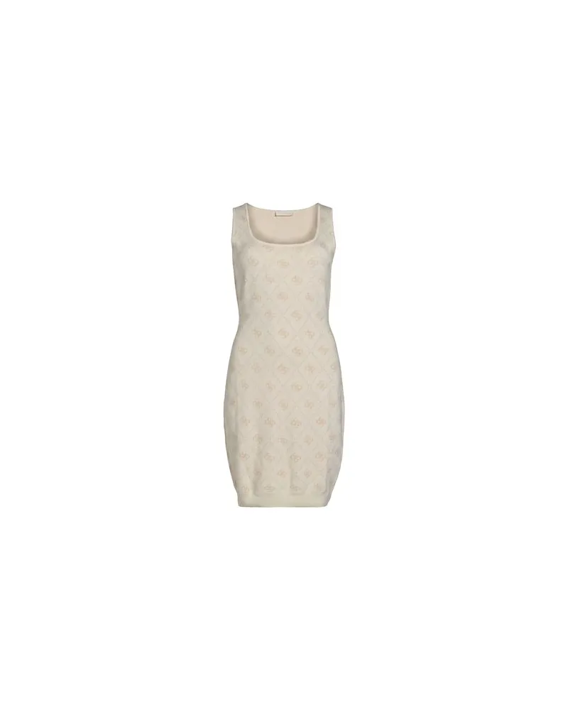 Guess KLEIDER - Mini-Kleiderauf YOOX.COM Cremeweiß