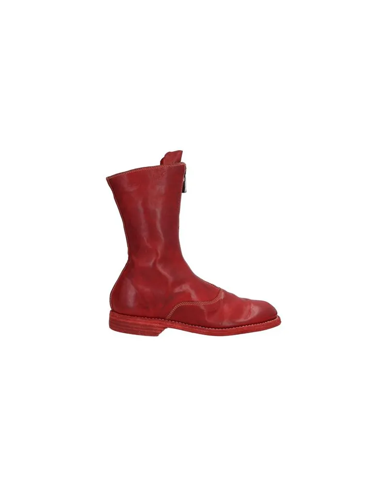 GUIDI SCHUHE - Stiefelettenauf YOOX.COM Rot