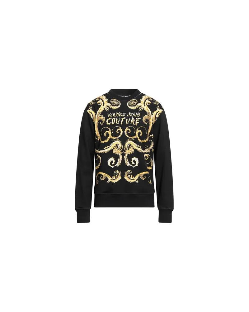 Versace Jeans TOPS - Sweatshirtsauf YOOX.COM Schwarz
