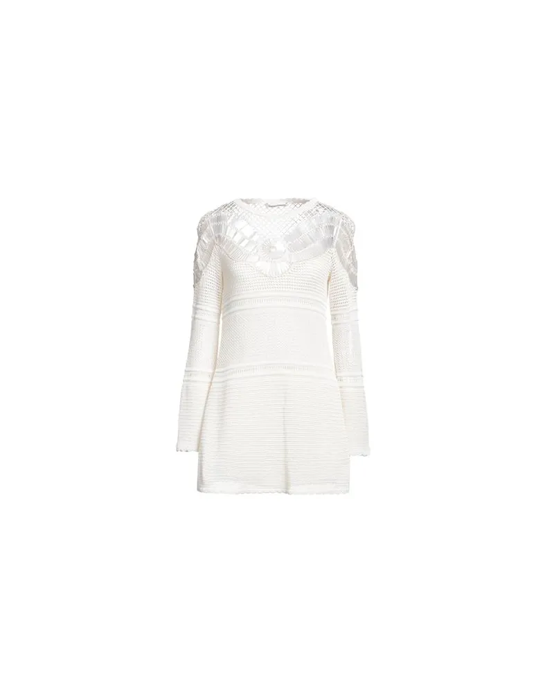 Alberta Ferretti KLEIDER - Mini-Kleiderauf YOOX.COM Weiß