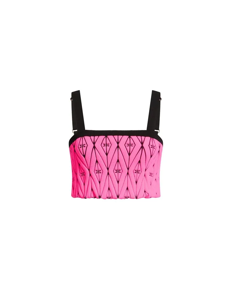 Elisabetta Franchi TOPS - Topsauf YOOX.COM Fuchsia