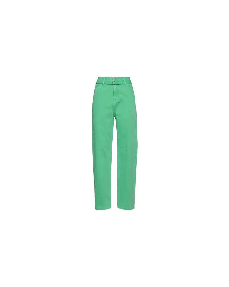 Isabelle Blanche HOSEN & RÖCKE - Jeanshosenauf YOOX.COM Grün